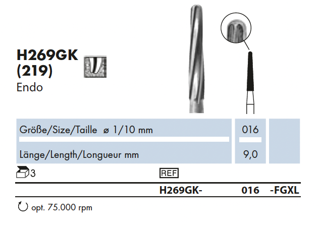 H269GK.016.FGXL     HM  Chir.  Endo