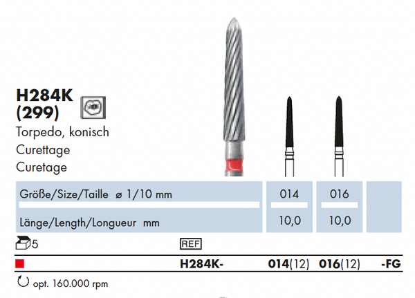 H284K.014.FG    HM-Afwerking  Torpedo kon.
