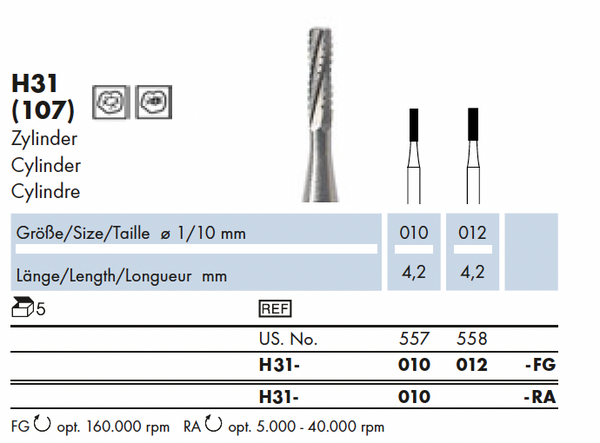 H31.010.FG    HM-Instr.  Cilinder