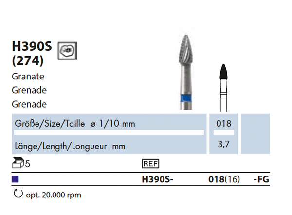 H390S.018.FG    HM-Afwerking