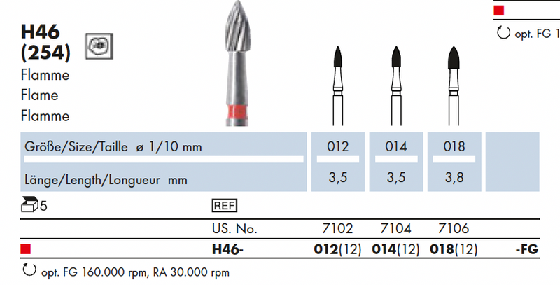 H46.012.FG    HM-Afwerking  Vlam