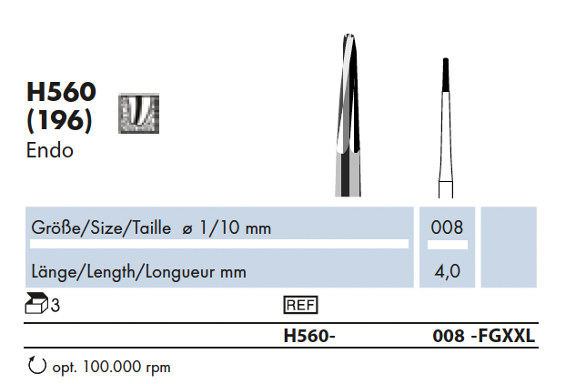 H560.008.FGXXL    HM  Chir.  Endo