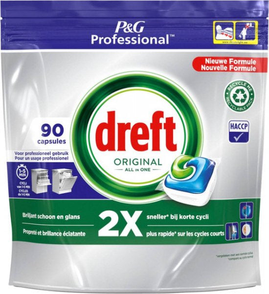 DREFT TABS PLATINUM ORIGINAL 90st + 90 gratis