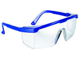 beschermbril blauw-transp MG-1 polycarbonaat 1st