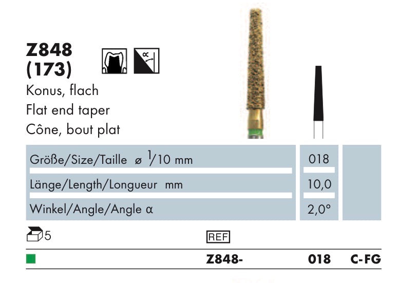 Z848.018C.FG   Abacus Dia-Instr. Conisch fl.