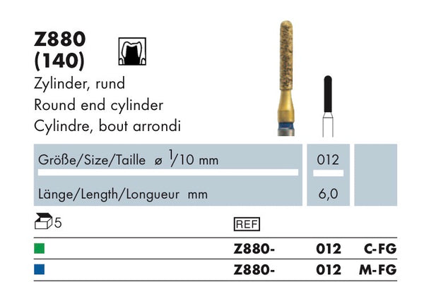Z880.012C.FG   Abacus Dia-Instr. Cil. rond