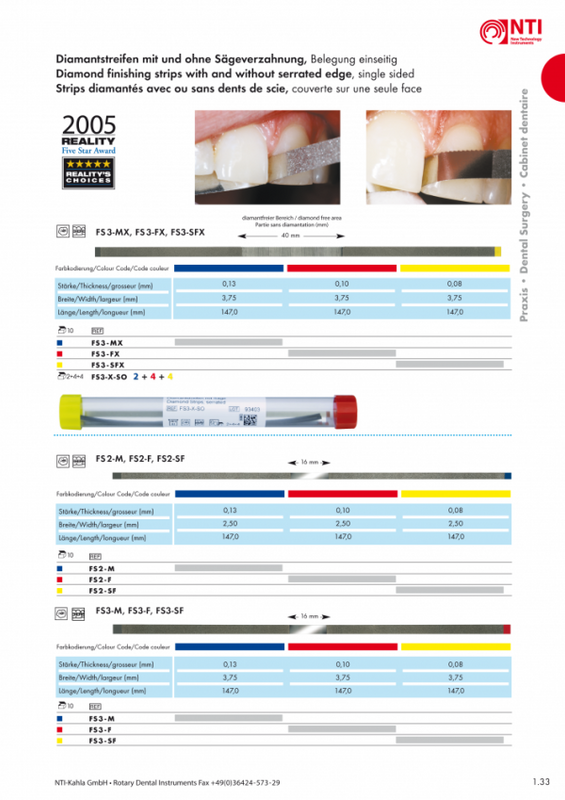 NTI DIAMANTSTRIPS 2,5MM