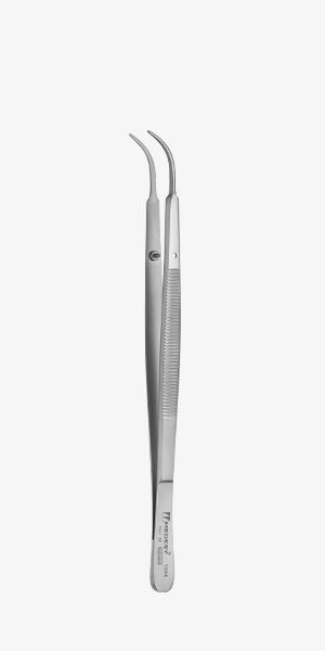PINCET GERALD 175MM GEBOGEN REF 1044