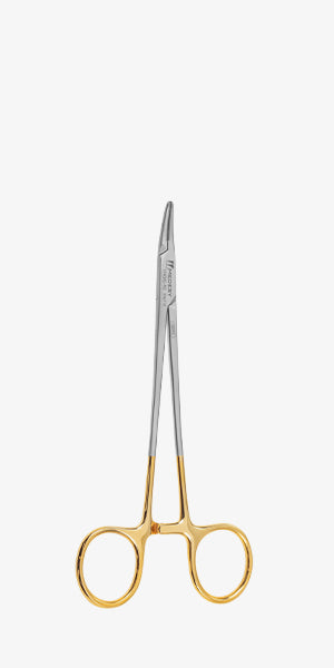 NAALDHOUDER GP CRILE-WOOD GEBOGEN 150MM REF 1743-C-TC