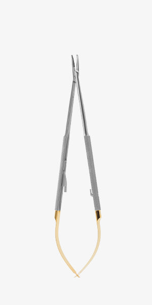 NAALDHOUDER GP CASTRVIEJO 180MM GEBOGEN REF 1922-D-TC