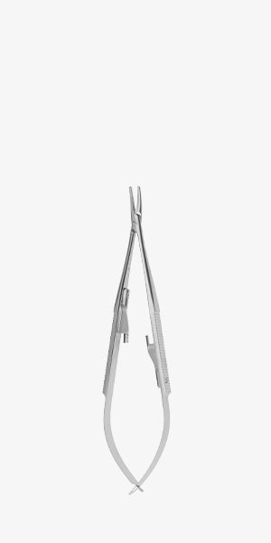 NAALDHOUDER CASTROVIEJO 140MM GEBOGEN REF 2000-B