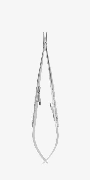 NAALDHOUDER CASTROVIEJO 180MM RECHT REF 2002-C