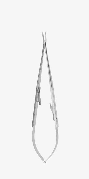 NAALDHOUDER CASTROVIEJO 180MM GEBOGEN REF 2002-D