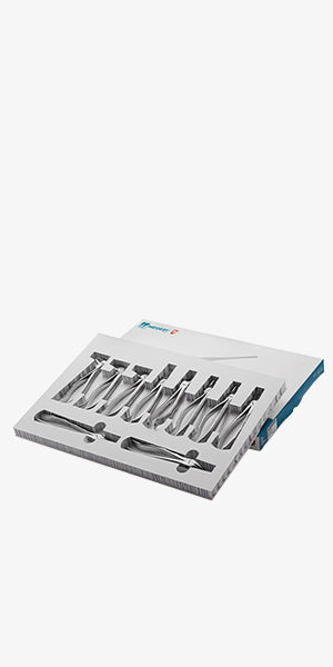 EXTRACTIETANG SET GLAD 10ST REF 2400-SET
