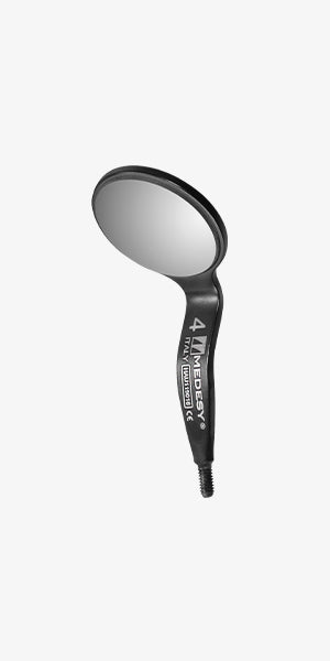 MIRRORS N.4 RHODIUM DOUBLE NERISSIMO - 6 PCS