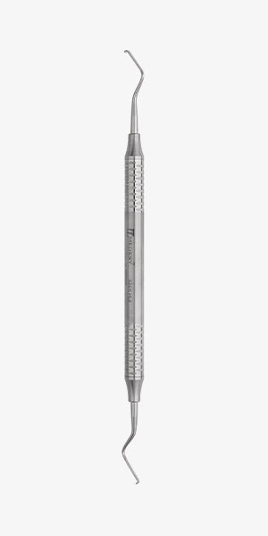 GOLDMAN FOX 6 PERIOD CURETTE 8MM SOLID REF 624-6 HL8