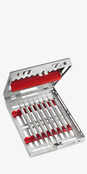 GRACEY SET 8ST. CURETTEN 8MM SOLID REF 625-KIT HL8