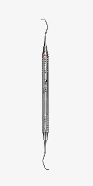 CURETTE GRACEY RIGID TYPE COLOR 3/4 RED