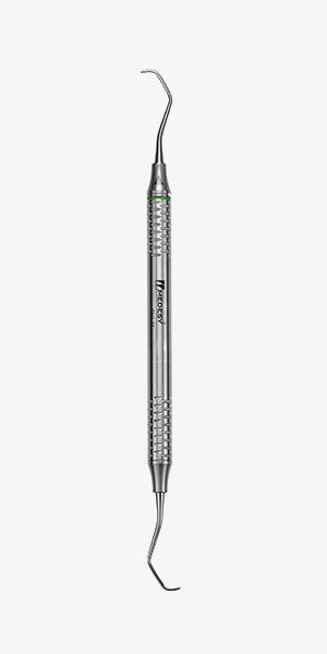 CURETTE GRACEY RIGID TYPE COLOR 7/8 GREEN