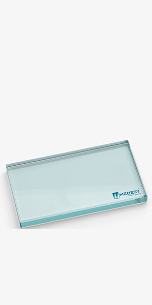 MENGPLAAT GLAS 150X80X15 REF 6300