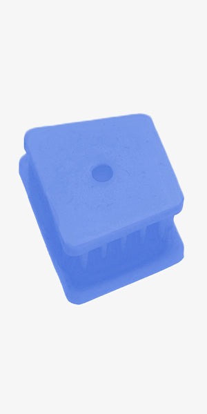 MONDSTUK IN SILICOON BLAUW REF 825-B