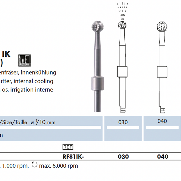 XL RF-Chir. Bot boor IK